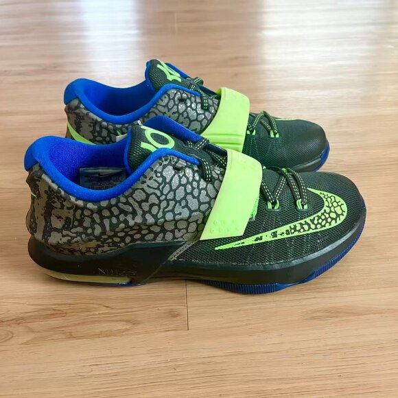 Nike KD 7 'Electric Eel' GS Size 6Y- 669942-030 - Picture 6 of 10